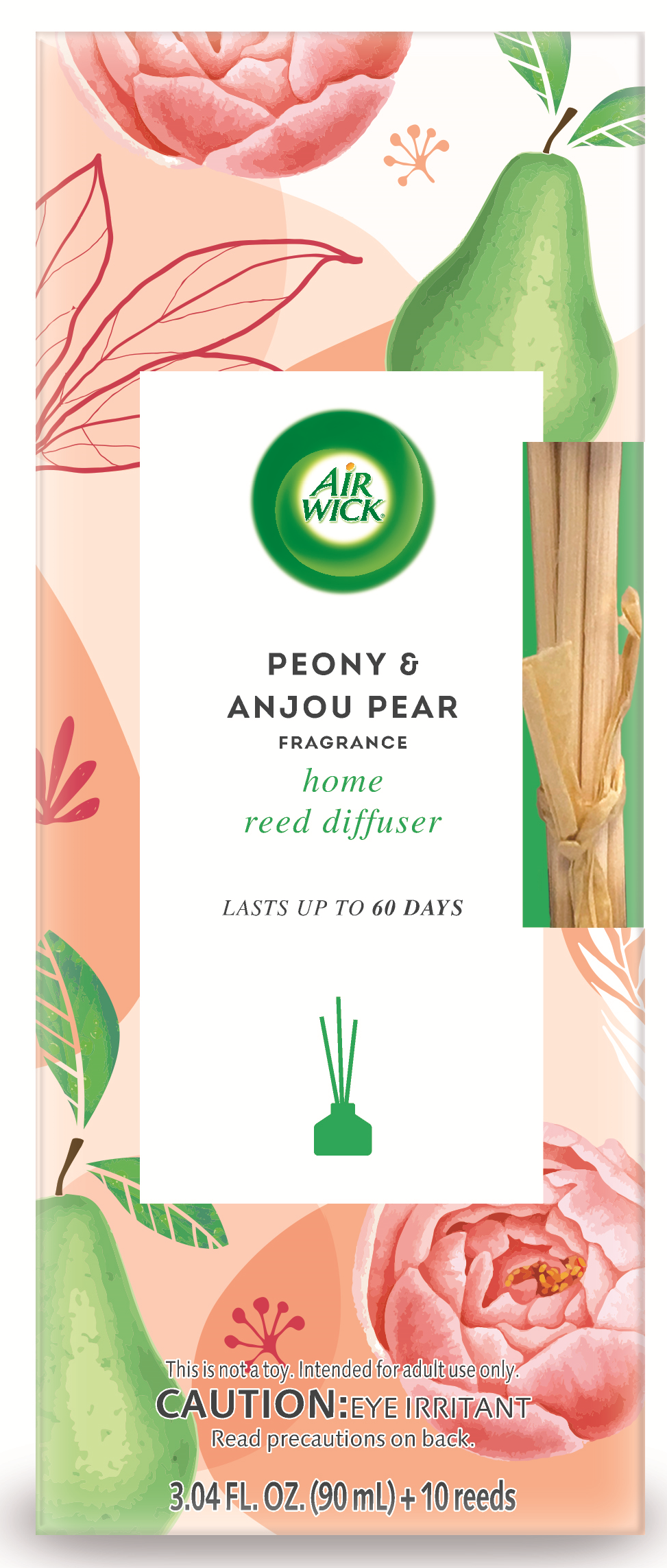 AIR WICK® Reed Diffuser - Peony & Anjou Pear (Discontinued)